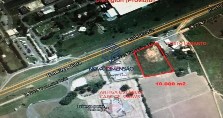 Oportunidadde!!!área industrial/ comercial 10.000m2 - caçapava ( dutra)
