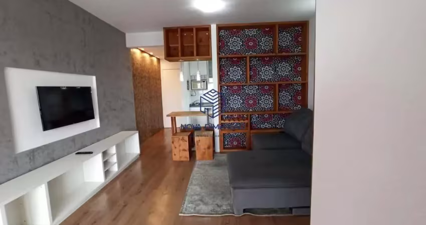 Apartamento mobiliado no jardim aquárius - 64m2 com closet