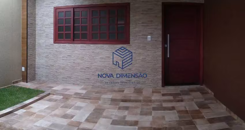 Maravilhosa oportunidade! casa nova e desocupada, localizada no bairro jardim amália, em caçapava/sp