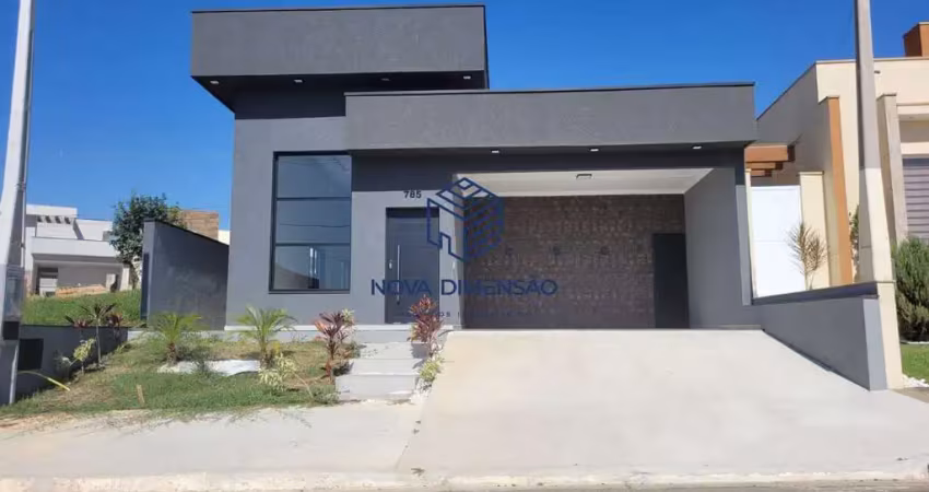 Excelente casa nova no reserva do vale com 251m2 3 dorms/ 4 vagas