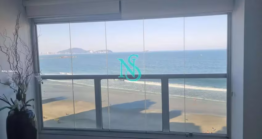 Apartamento para venda em guarujá, vila luis antônio, 3 dormitórios, 1 suíte, 3 banheiros, 2 vagas
