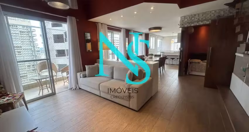 Apartamento duplex para locação em guarujá, vila luis antônio, 4 dormitórios, 1 suíte, 3 banheiros, 2 vagas