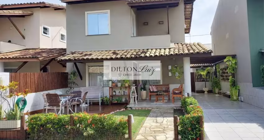 Venda de casa em condomínio de alto padrão em pitangueiras, lauro de freitas-ba: 4 quartos, 1 suíte, 2 salas, 1 banheiro, 3 vagas e 120,25m² de área