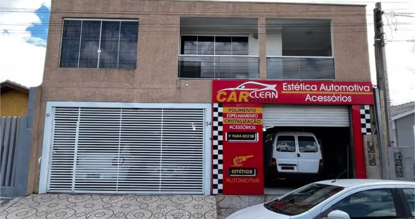 Lindo Sobrado Residencial e Comercial, prox. de 300 m², Sitio Cercado, Curitiba. Pr - R$ 450.000,00