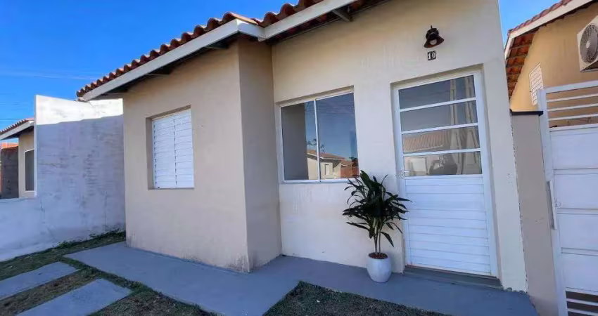 Casa de condomínio à venda, no ouro verde ii,  em sorocaba, jardim alpes de sorocaba, com 2 quartos, 49m²