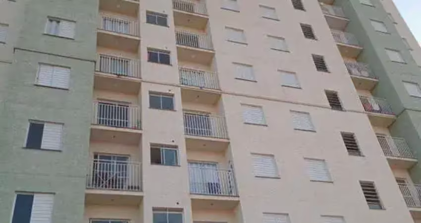 Apartamento à venda, no condomínio residencial monte castelo,  em sorocaba, caguassu, com 2 quartos, 49m²