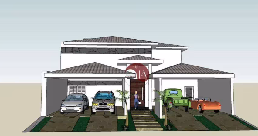 Golden park - sobrado com 4 suítes à venda - 444 m² - condomínio alto padrão - mirassol/sp