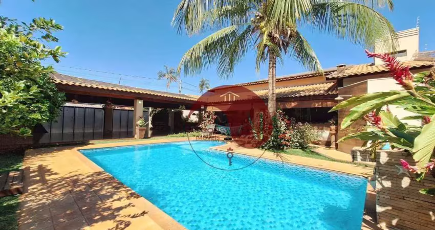 Casa à venda em barretos | espaço, conforto e lazer completo - 3 dormitórios, 425 m² - santa cecília - barretos/sp