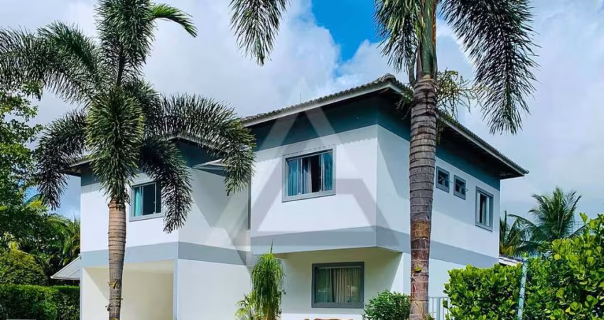 Casa em Condomínio para Venda em Camaçari, Busca Vida, 4 dormitórios, 4 suítes, 5 banheiros, 4 vagas
