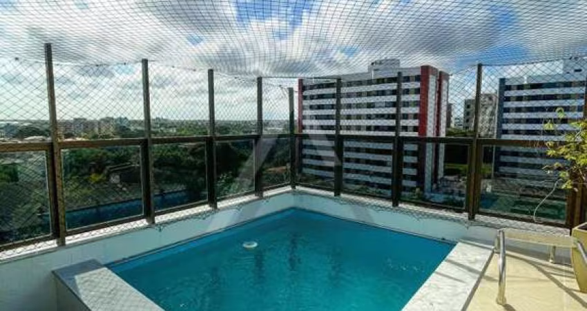 Cobertura para Venda em Lauro de Freitas, Pitangueiras, 5 dormitórios, 4 suítes, 6 banheiros, 4 vagas