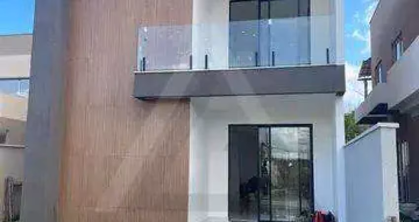 Casa em condomínio para venda em camaçari, abrantes, 4 dormitórios, 1 suíte, 4 banheiros, 3 vagas