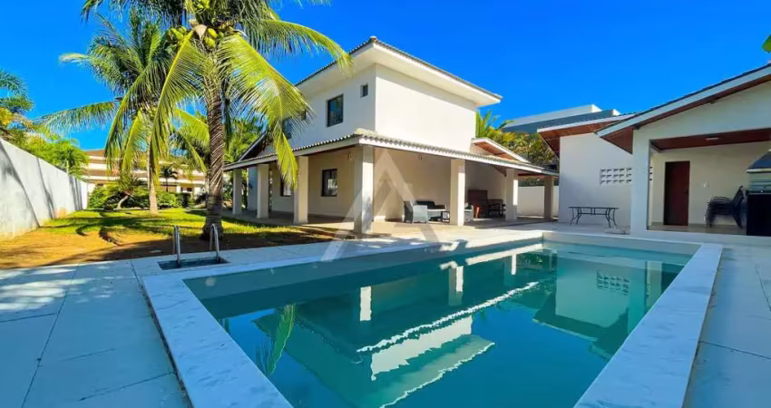 Casa em condomínio para venda em camaçari, busca vida, 5 dormitórios, 4 suítes, 7 banheiros, 4 vagas