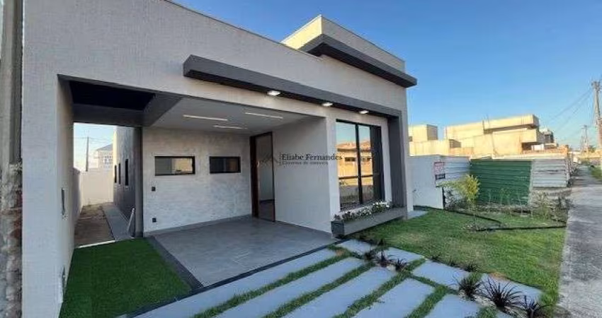 Linda casa nova de 03 quartos à venda no Cond. Ecoville II em  Parnamirim/RN