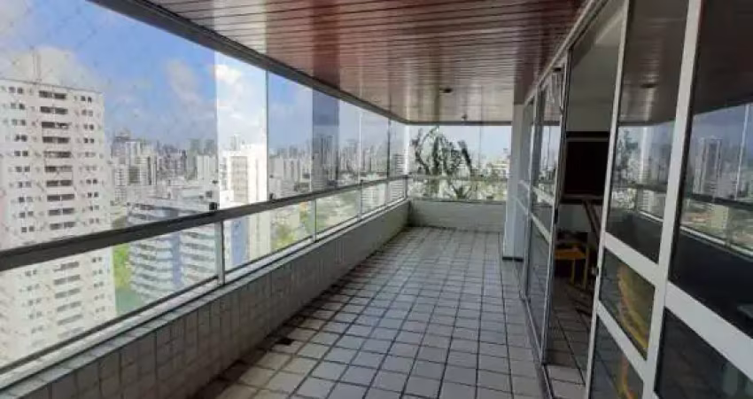 Apartamento à venda no edifício castel gandolfo , aflitos , recife, pe