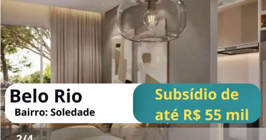 Apartamento à venda no belo rio mais viver , soledade , aracaju, se