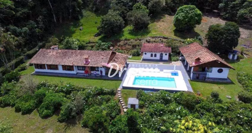 Sítio com 6 dormitórios à venda, 28210 m² por r$ 850.000,00 - sebastiana - teresópolis/rj