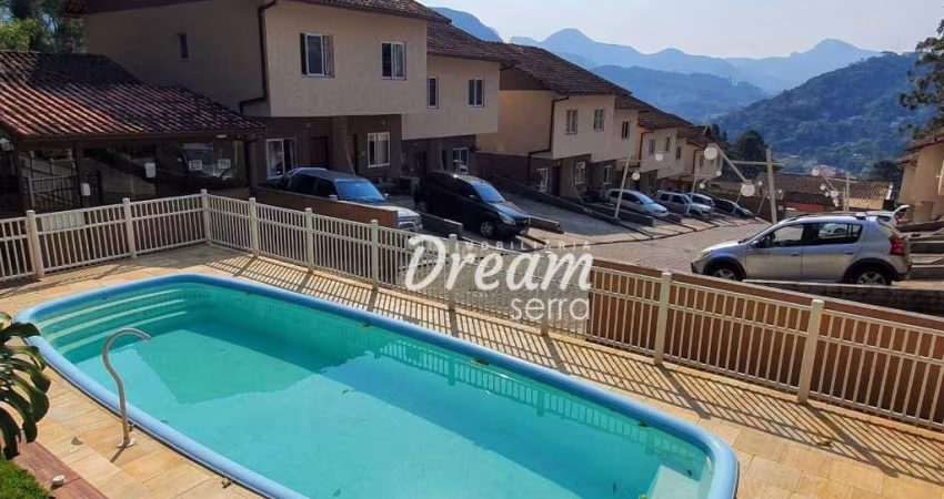 Casa com 3 dormitórios à venda, 78 m² por R$ 320.000,00 - Araras - Teresópolis/RJ