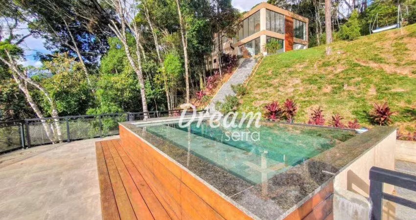 Casa com 5 dormitórios à venda, 330 m² por R$ 4.100.000,00 - Carlos Guinle - Teresópolis/RJ