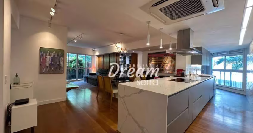 Apartamento com 3 dormitórios à venda, 140 m² por r$ 2.750.000,00 - leblon - rio de janeiro/rj