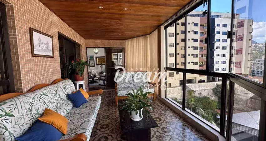 Apartamento com 4 dormitórios à venda, 257 m² por r$ 999.000,00 - agriões - teresópolis/rj