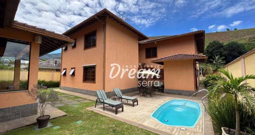 Casa com 6 dormitórios à venda, 532 m² por R$ 2.600.000,00 - Prata - Teresópolis/RJ