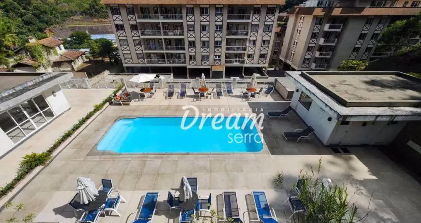 Apartamento com 1 dormitório à venda, 47 m² por R$ 295.000 - Bom Retiro - Teresópolis/RJ