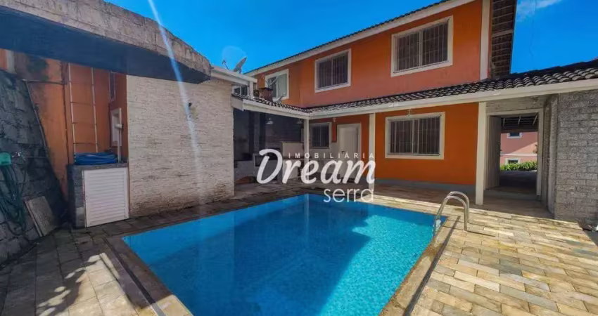 Casa com 3 dormitórios à venda, 78 m² por r$ 670.000 - granja guarani - teresópolis/rj