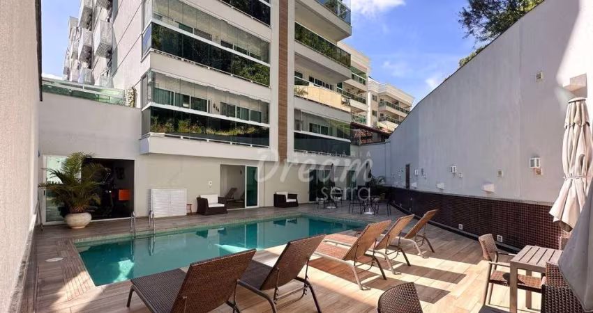 Apartamento com 1 dormitório à venda, 43 m² por R$ 395.000,00 - Várzea - Teresópolis/RJ