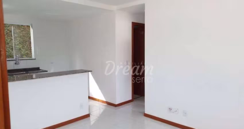 Apartamento com 2 dormitórios à venda, 47 m² por r$ 200.000,00 - albuquerque - teresópolis/rj
