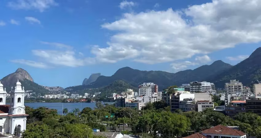 Apartamento com 2 dormitórios à venda, 140 m² por r$ 1.750.000,00 - lagoa - rio de janeiro/rj