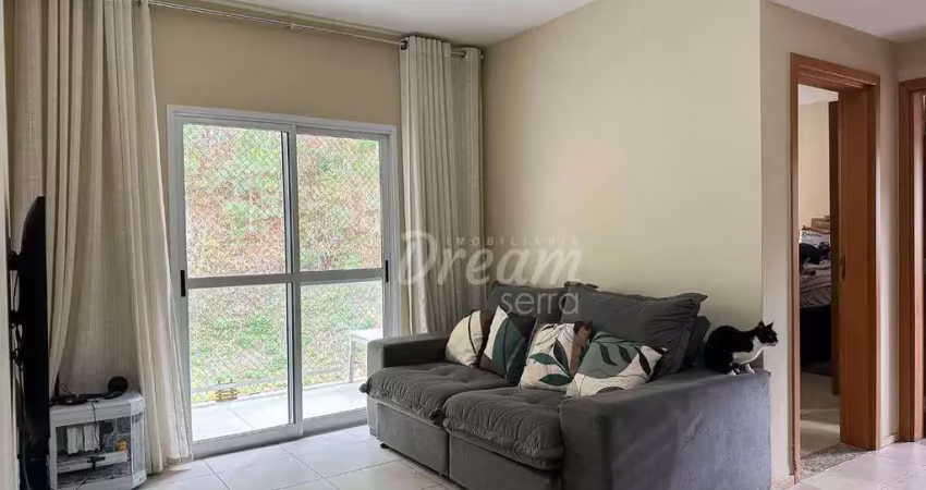 Apartamento com 2 dormitórios à venda, 66 m² por r$ 400.000 - pimenteiras - teresópolis/rj