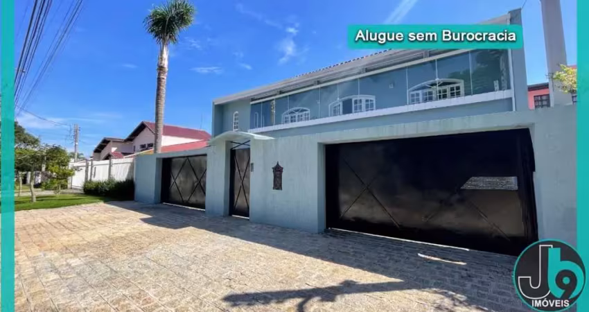 Casa comercial ou residencial para alugar ou vender no ahú com 5 quartos, 2 suítes, lareira, churrasqueira e edícula com 700m por r13.500/mês
