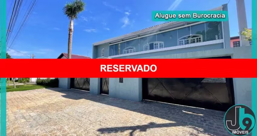 Casa comercial ou residencial para alugar ou vender no ahú com 5 quartos, 2 suítes, lareira, churrasqueira e edícula com 700m por r13.500/mês