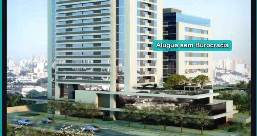 Apartamento para Alugar no Centro Cívico completamente mobiliado com 1 quarto suíte e 1 vaga de garagem com 40m² por R$ 3.000,00/mês