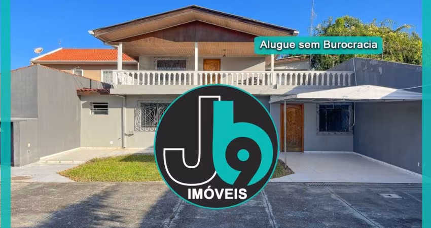 Casa para alugar no Cajuru com 4 quartos, 3 salas, 3 banheiros, 10 vagas de garagem, 340 m² por R$6.500,00/mês