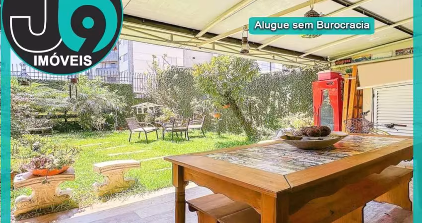 Casa para alugar 262m² no agua verde mobiliada 5 quartos, 1 suíte, 4 vagas, jardim exuberante