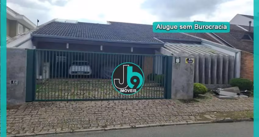 Casa térrea para alugar com 380m² no bairro aristocrata em são josé dos pinhais com 3 quartos sendo 1 suíte, escritório, churrasqueira e 4 vagas.
