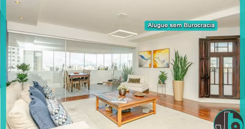 Apartamento para alugar/vender no bairro bigorrilho 241m² com 4 quartos, 2 suítes e 2 vagas de garagem por r$ 8.000,00/mês ou r$ 1.650.000,00