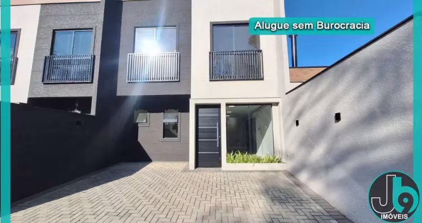 Sobrado para alugar no mossunguê 150m² com 3 quartos, 1 sendo suíte com closet, cozinha planejada, churrasqueira e 2 vagas por r$6.800/mês