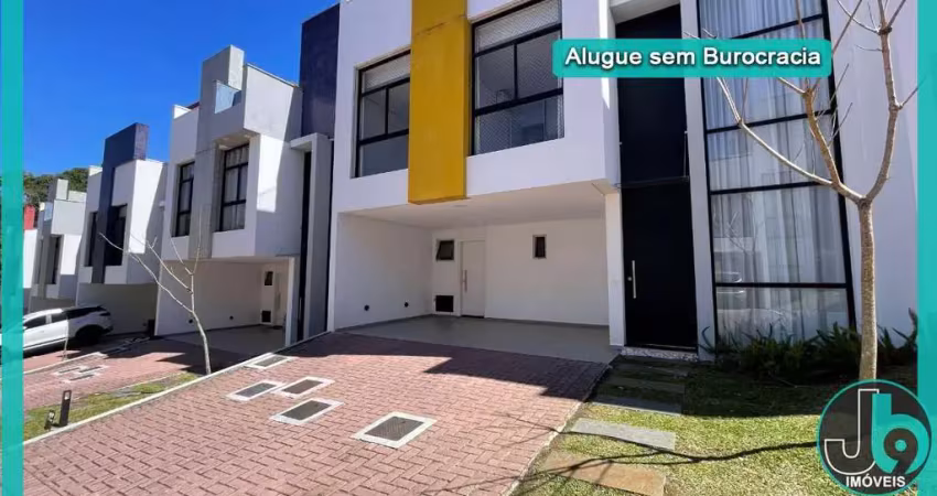 Sobrado em condomínio para alugar no santo inácio 204m² com 3 quartos, 1 suíte, churrasqueira e 4 vagas de garagem por r$ 7.000,00/mês