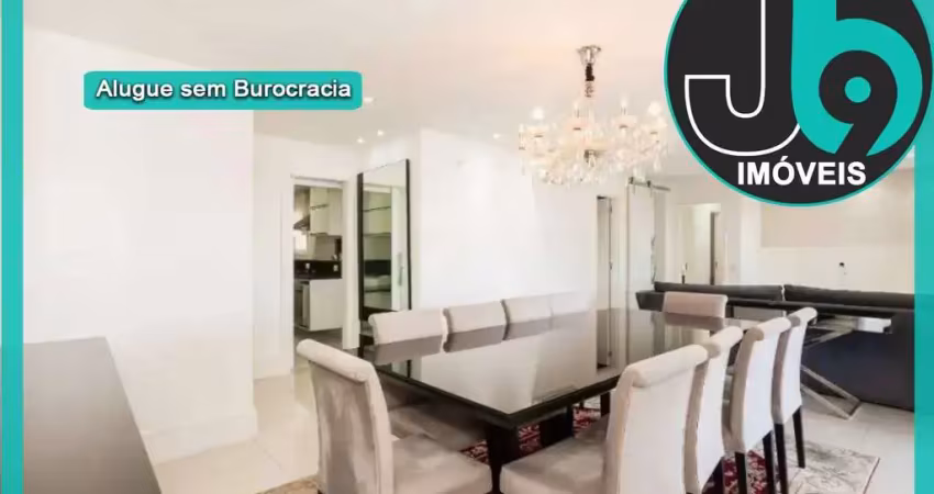 Apartamento mobiliado para alugar no cristo rei 143m² com 3 quartos, 1 suíte, varanda gourmet e 2 vagas de garagem por r$ 9.500,00/mês