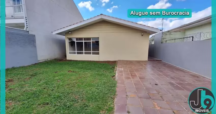 Casa para alugar no bairro guaíra 120m², com 3 quartos, 3 salas, 1 banheiro, edicula nos fundo, 2 vagas de garagem por r$ 5.000,00/mês.