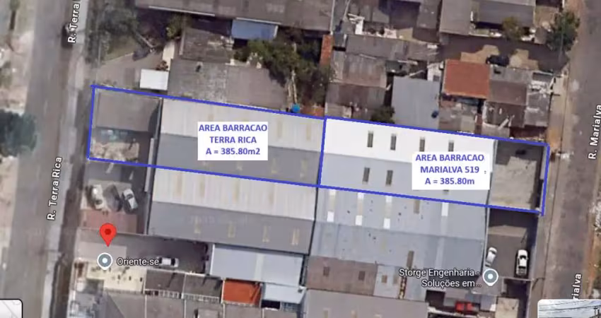 Barracão / Galpão / Depósito para alugar na Rua Marialva, 519, Emiliano Perneta, Pinhais