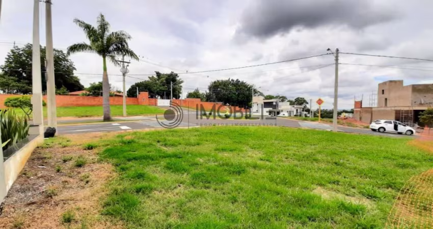 Terreno de esquina com 459,08 m² no condomínio Viena em Indaiatuba