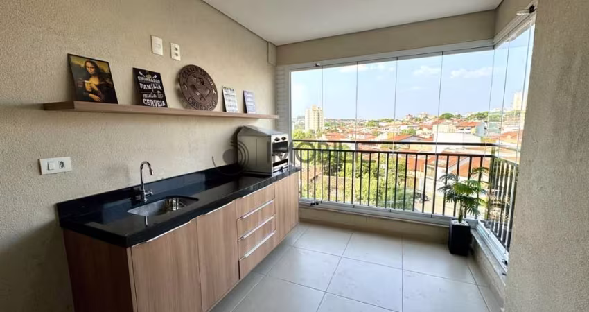 Apartamento com três dormitórios no The Park View em Indaiatuba.