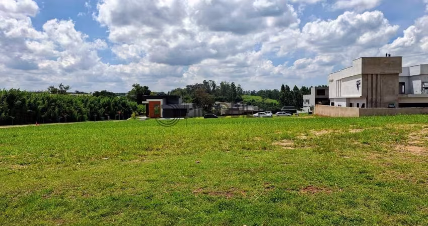Terreno com metragem de 582,28 m² no condomínio Parque Villa dos Pinheiros em Indaiatuba.