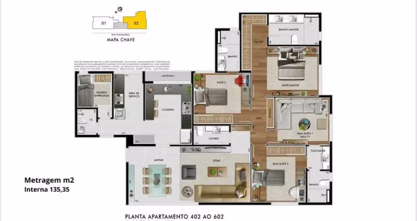 Apartamento com 4 quartos à venda na Pitangueiras, 205, Santo Antônio, Belo Horizonte