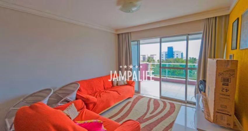 Apartamento com 3 dormitórios à venda, 135 m² por R$ 652.000,00 - Camboinha - Cabedelo/PB