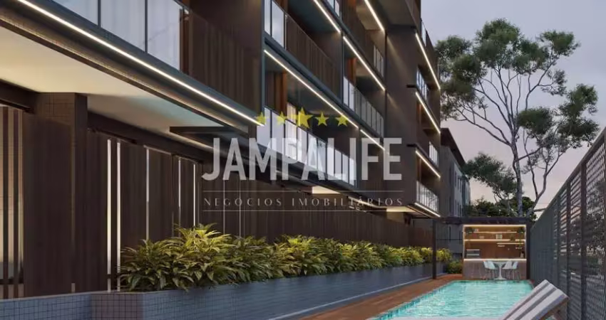 Lindo apartamento térreo com área garden em intermares