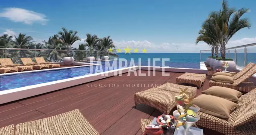 Flat com 1 dormitório à venda, 26 m² por r$ 529.000,00 - manaíra - joão pessoa/pb